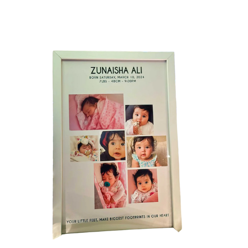 Born Baby Customized Frame