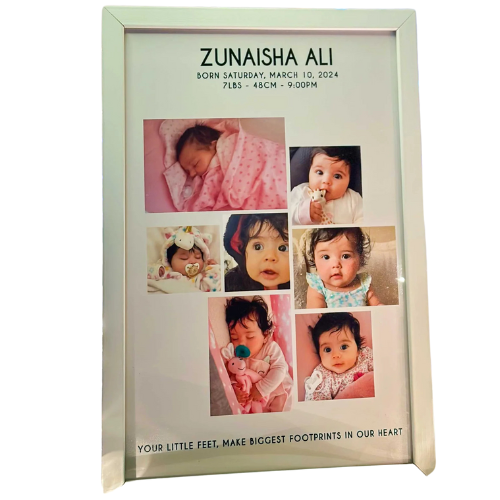 Born Baby Customized Frame