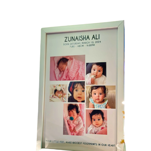 Born Baby Customized Frame