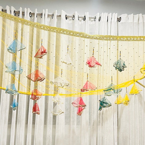 Bridal Entry dopata for Mehndi event